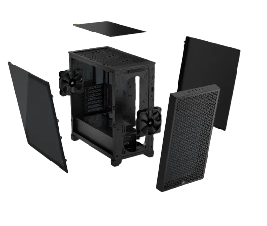 Image 1 for Corsair 3000D Airflow Black Mid-Tower PC Case