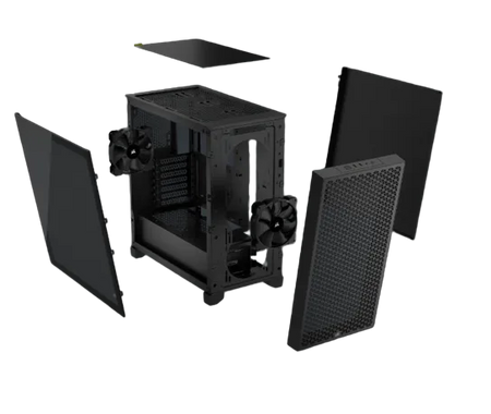 Image 1 for Corsair 3000D Airflow Black Mid-Tower PC Case