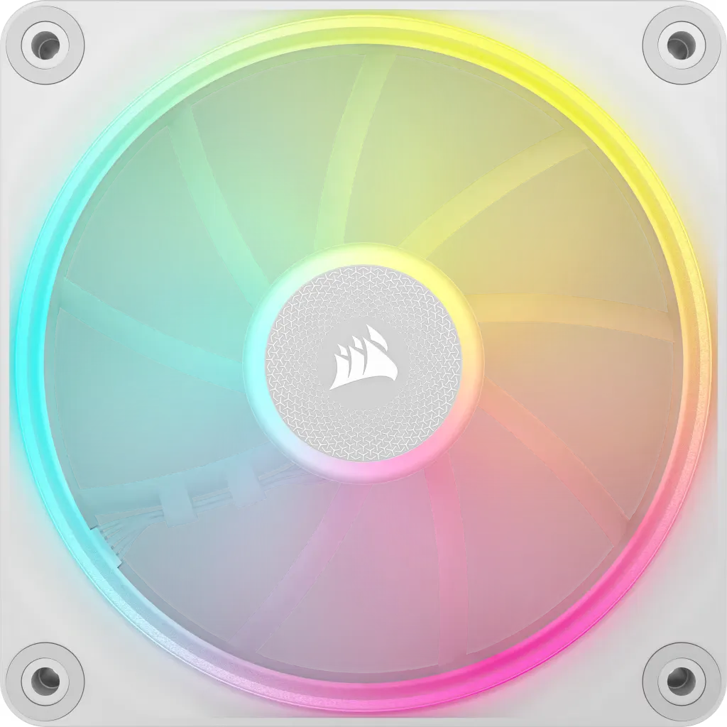 Image 1 for Corsair iCUE LINK LX120 RGB 120mm PWM Fan - White