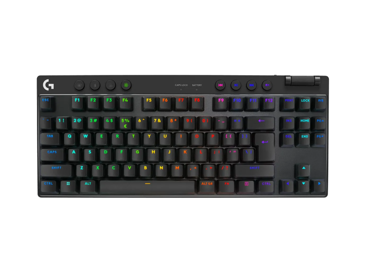 Image 1 for Logitech G PRO X TKL LIGHTSPEED Wireless Gaming Keyboard - Black