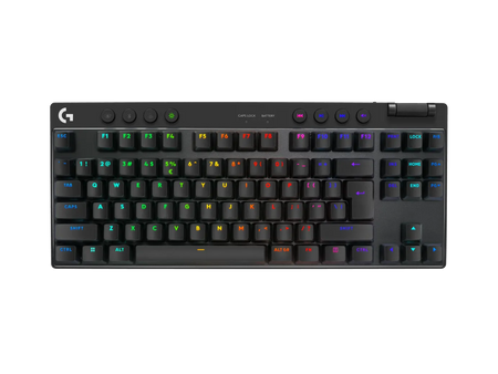 Image 1 for Logitech G PRO X TKL LIGHTSPEED Wireless Gaming Keyboard - Black