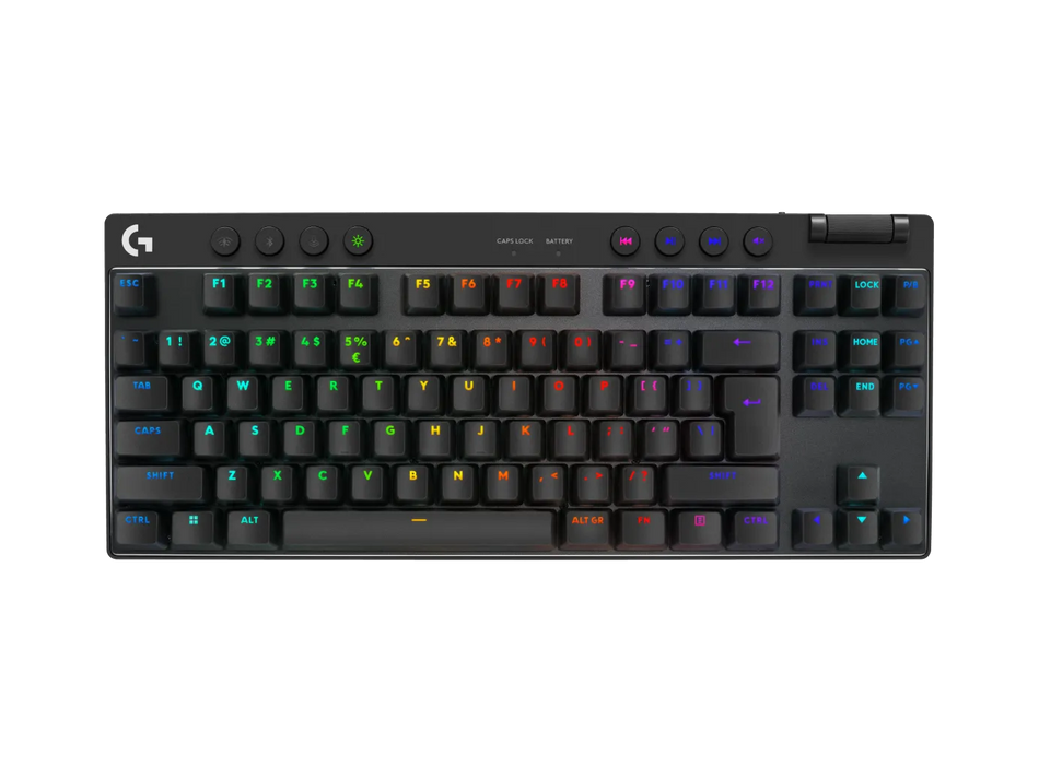 Image 1 for Logitech G PRO X TKL LIGHTSPEED Wireless Gaming Keyboard - Black