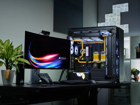 Image 1 for iCUE LINK 9000D AIRFLOW Tempered Glass Super-Tower