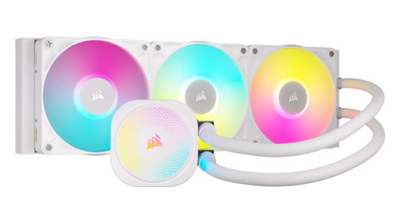 Image 1 for Corsair iCUE LINK TITAN 360 RX Liquid CPU Cooler - White