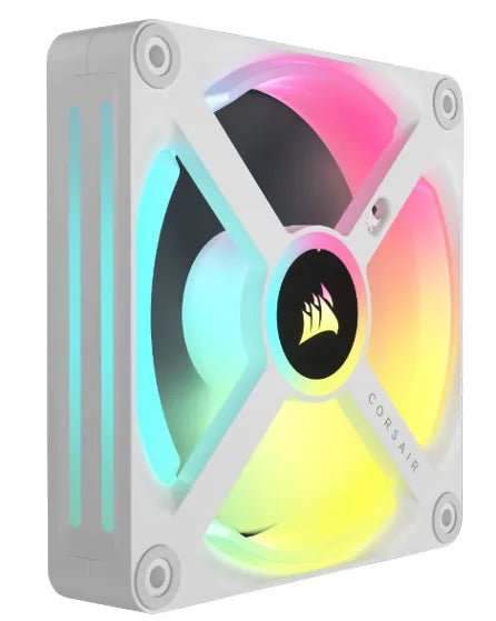 Image 2 for Corsair iCUE LINK QX120 RGB 120mm PWM Fans Starter Kit - White