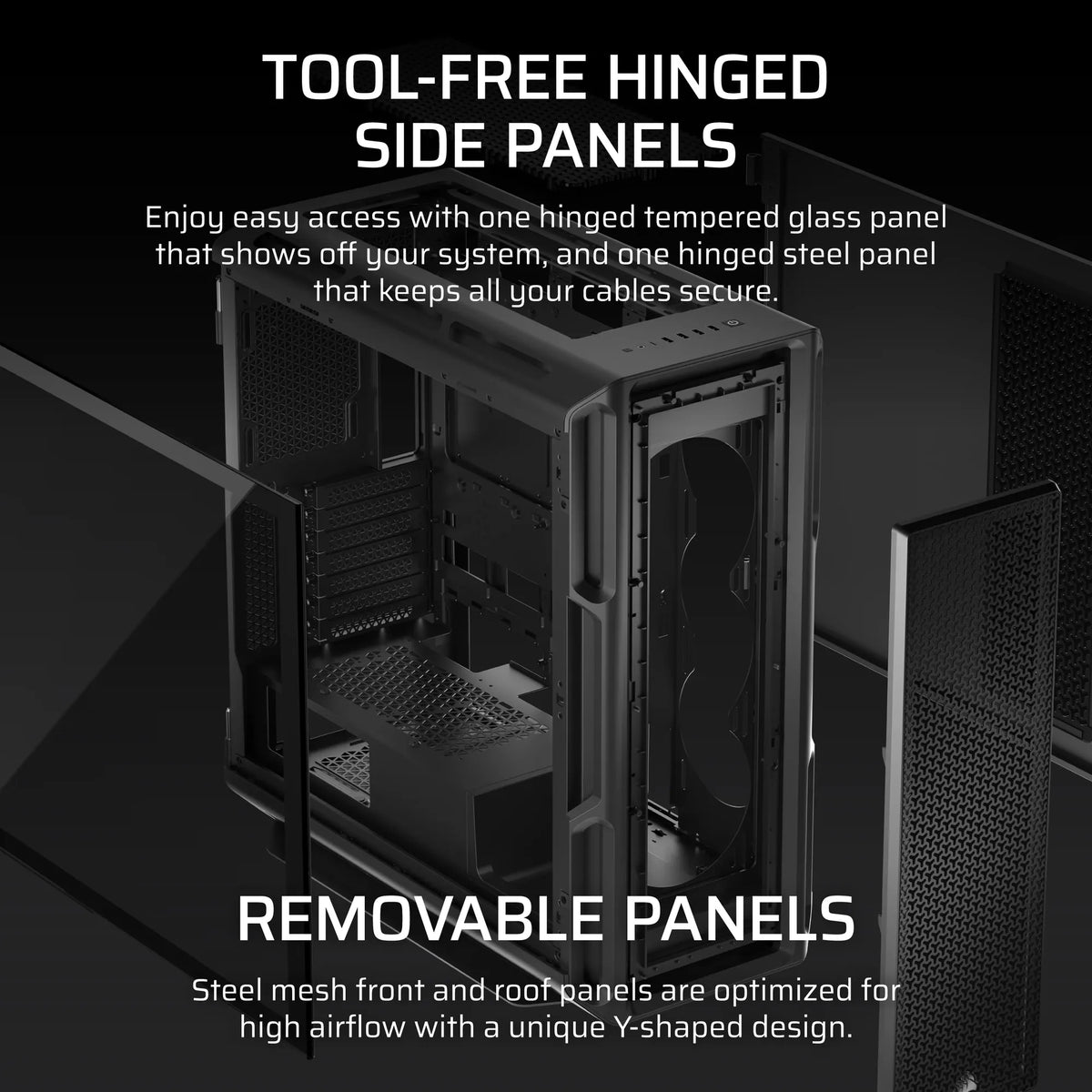 Image 1 for Corsair 5000T Mid-Tower PC Case