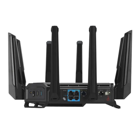 Image 3 for ASUS ROUTER/Gaming/WiFi7/1032+2882+5764Mbps/2.4GHz3x3/5GHz2x2/6GHz2x2/1xWAN(10G)/1xWAN(2.5G)/3xLAN/1xUSB/AiMesh/AiProtection/VPN