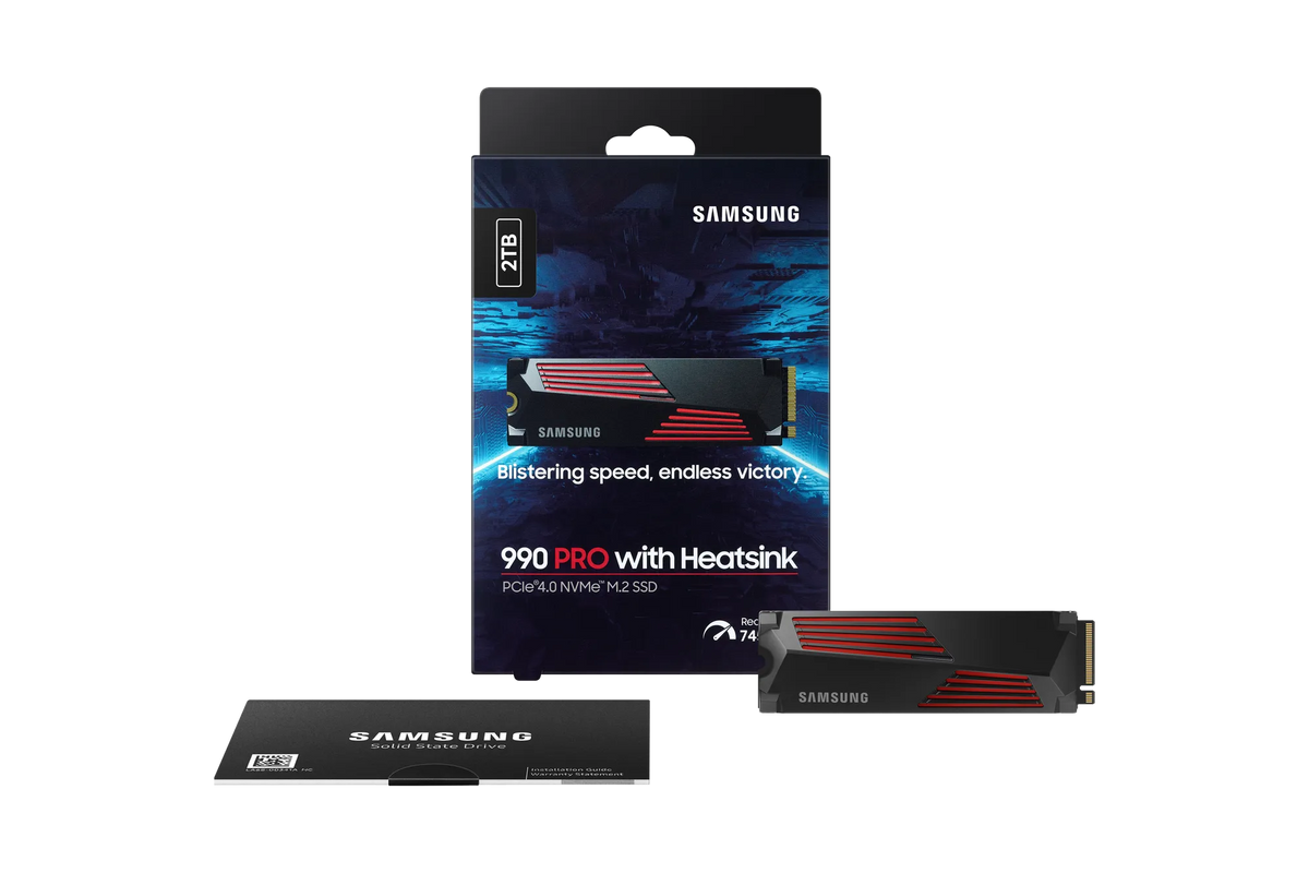 Image 1 for Samsung 990 PRO SSD with Heatsink 2TB