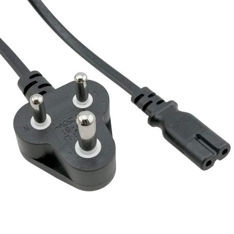 1.8m 3-Pin to Figure 8 Power Cable