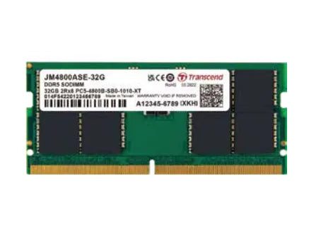 Image 1 for Transcend 16GB DDR5-4800 SO-DIMM Memory