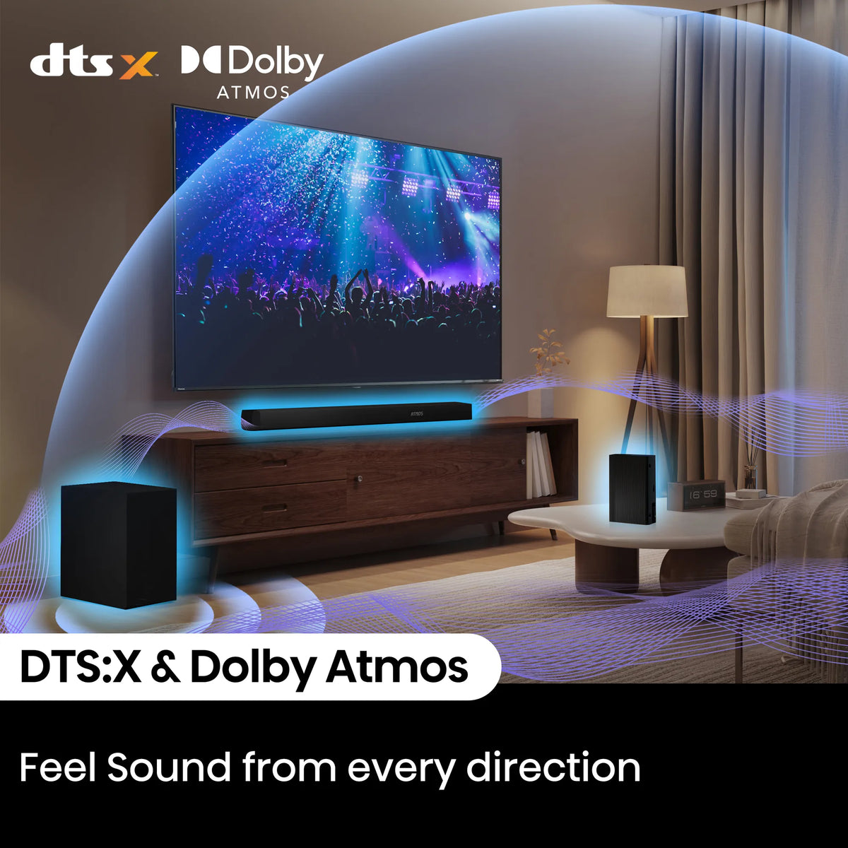 Image 2 for Hisense AX5100Q Soundbar 5.1 Channel Soundbar