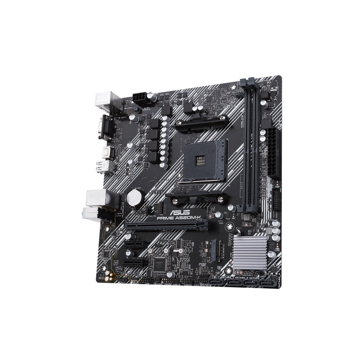 Image 2 for ASUS Prime A520M-K Micro-ATX Motherboard