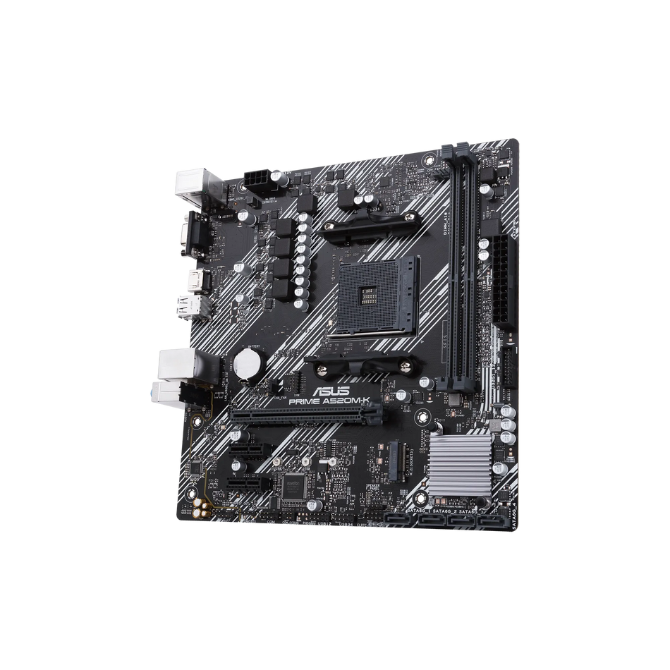 Image 2 for ASUS Prime A520M-K Micro-ATX Motherboard