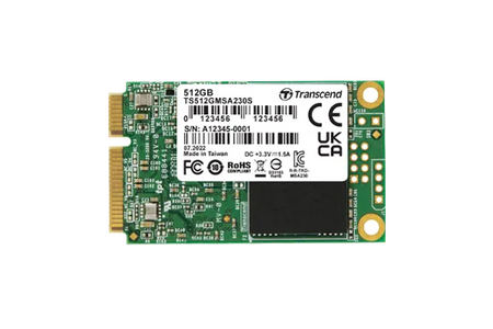 Image 1 for Transcend 512GB MSA230 mSATA SSD