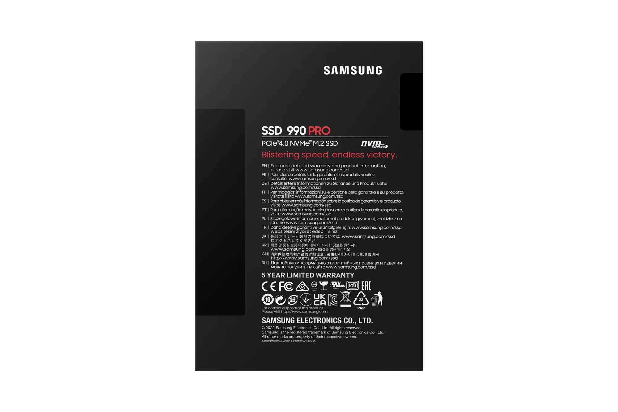 Image 1 for Samsung 990 PRO 1TB NVMe SSD