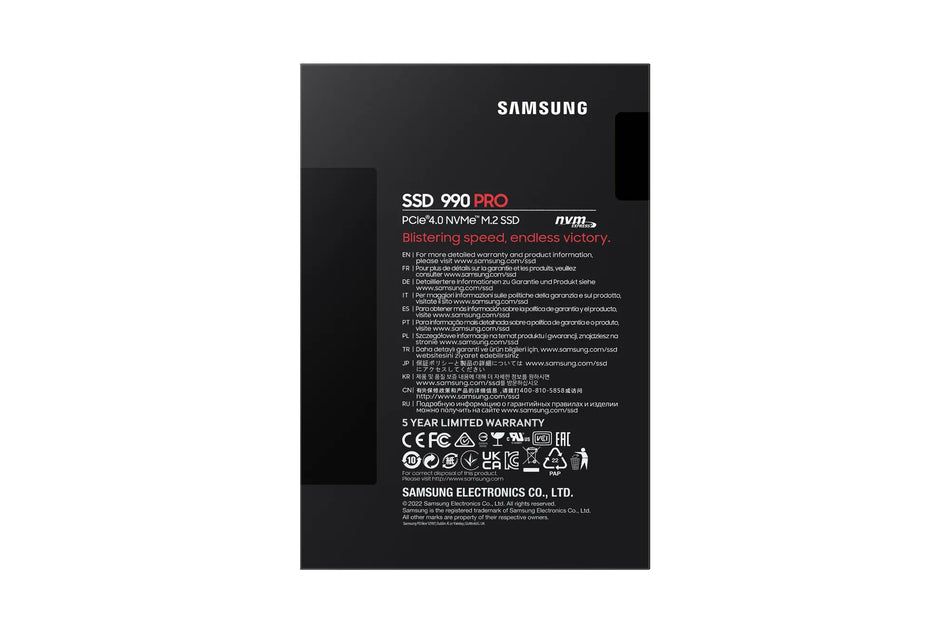 Image 1 for Samsung 990 PRO 1TB NVMe SSD