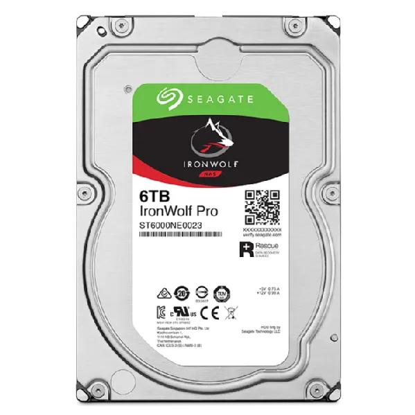 Image 4 for Seagate IronWolf Pro ST6000NT001 6TB 3.5-inch NAS HDD - 7200 RPM, SATA 6Gb/s