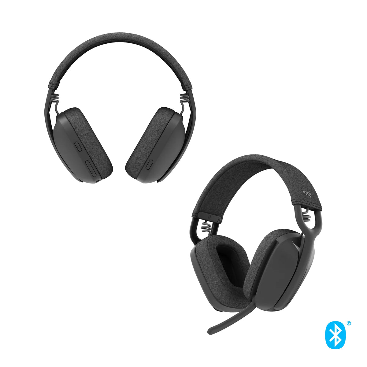Image 2 for Logitech Zone Vibe 100 Wireless Headset - Graphite