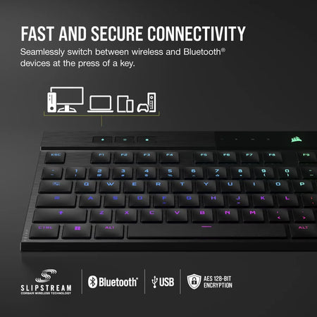 Image 4 for Corsair K100 AIR Wireless RGB Mechanical Keyboard