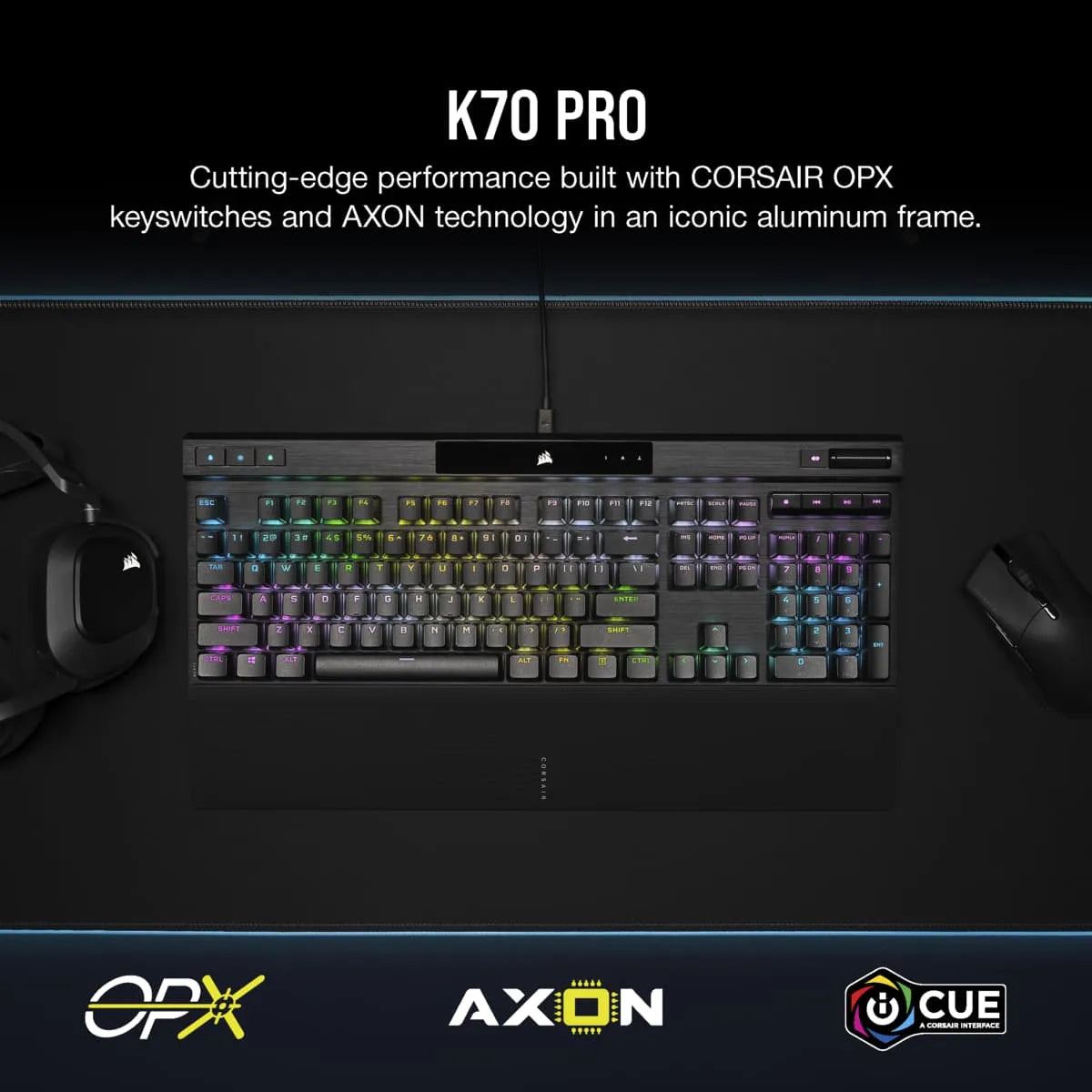 Image 9 for Corsair K70 PRO RGB Optical-Mechanical Gaming Keyboard