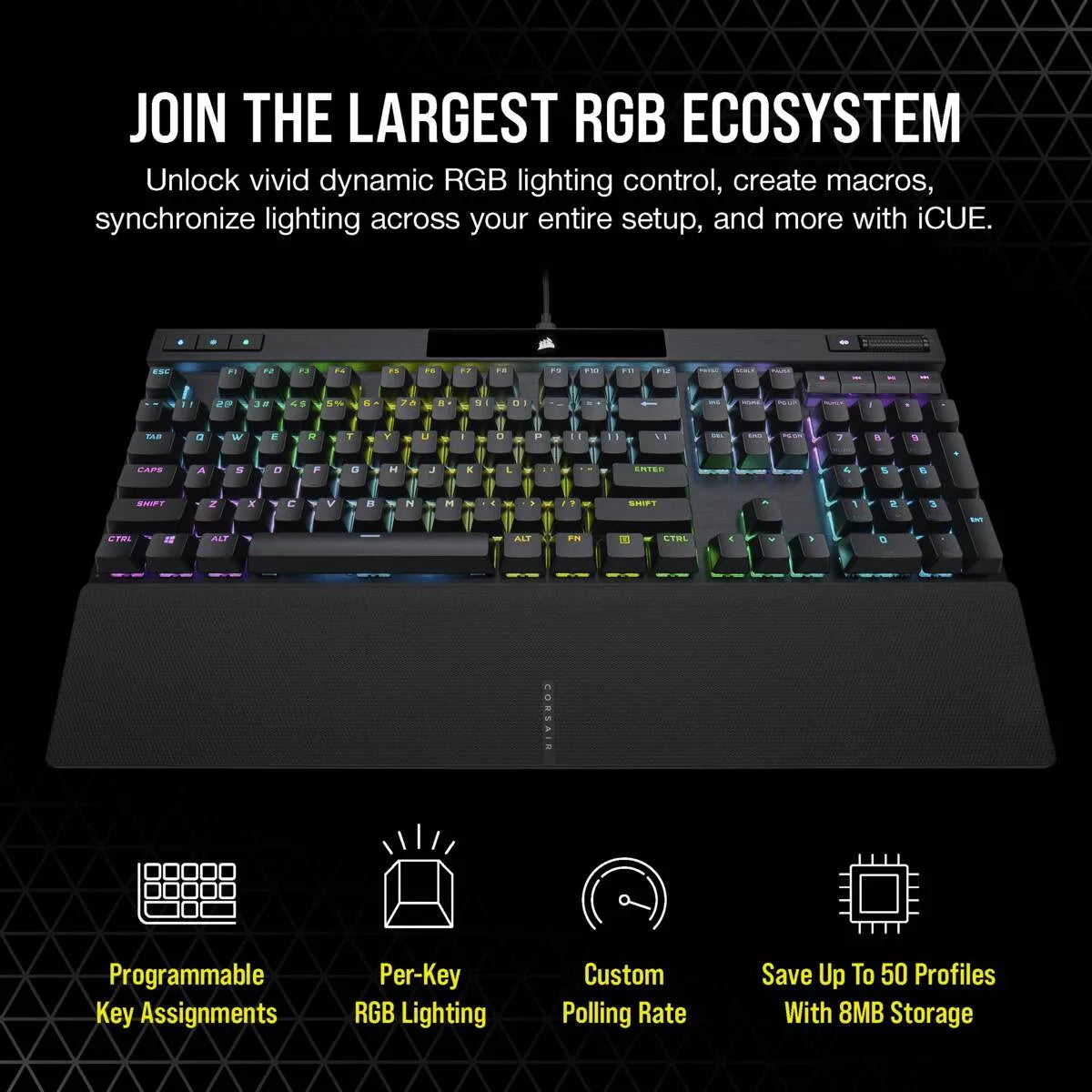 Image 6 for Corsair K70 PRO RGB Optical-Mechanical Gaming Keyboard