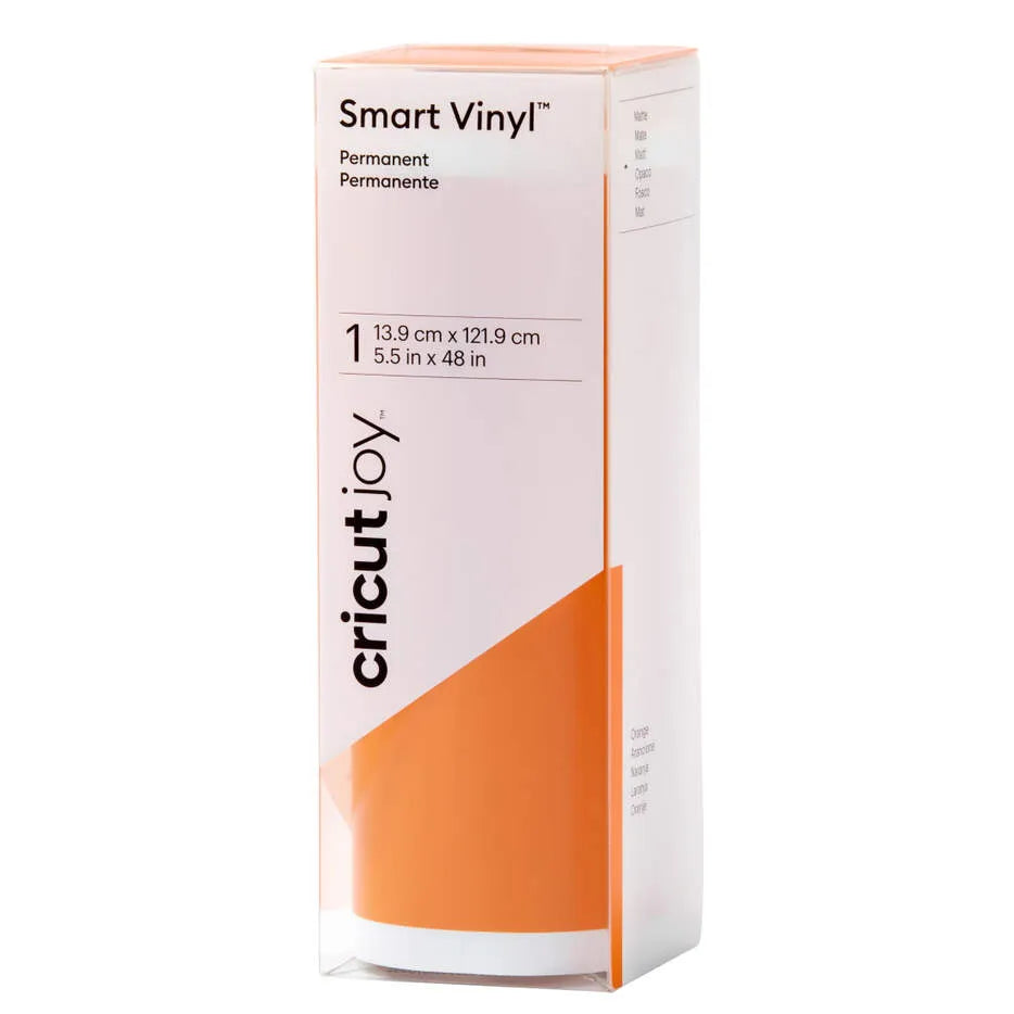 Image 1 for Cricut Joy Permanent Smart Vinyl - Orange 13.9x121.9cm