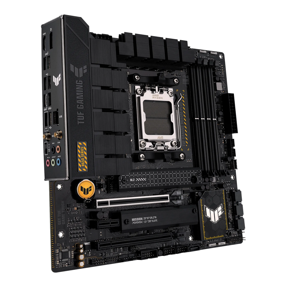 Image 3 for ASUS TUF GAMING B650M-PLUS WIFI AM5 Motherboard