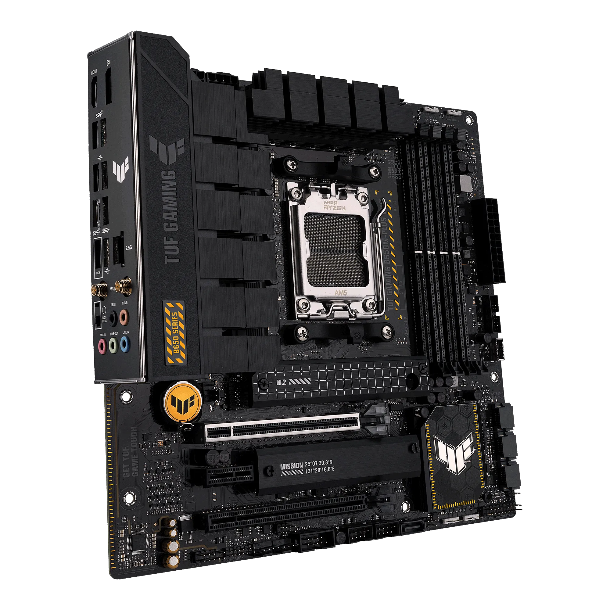 Image 3 for ASUS TUF GAMING B650M-PLUS WIFI AM5 Motherboard