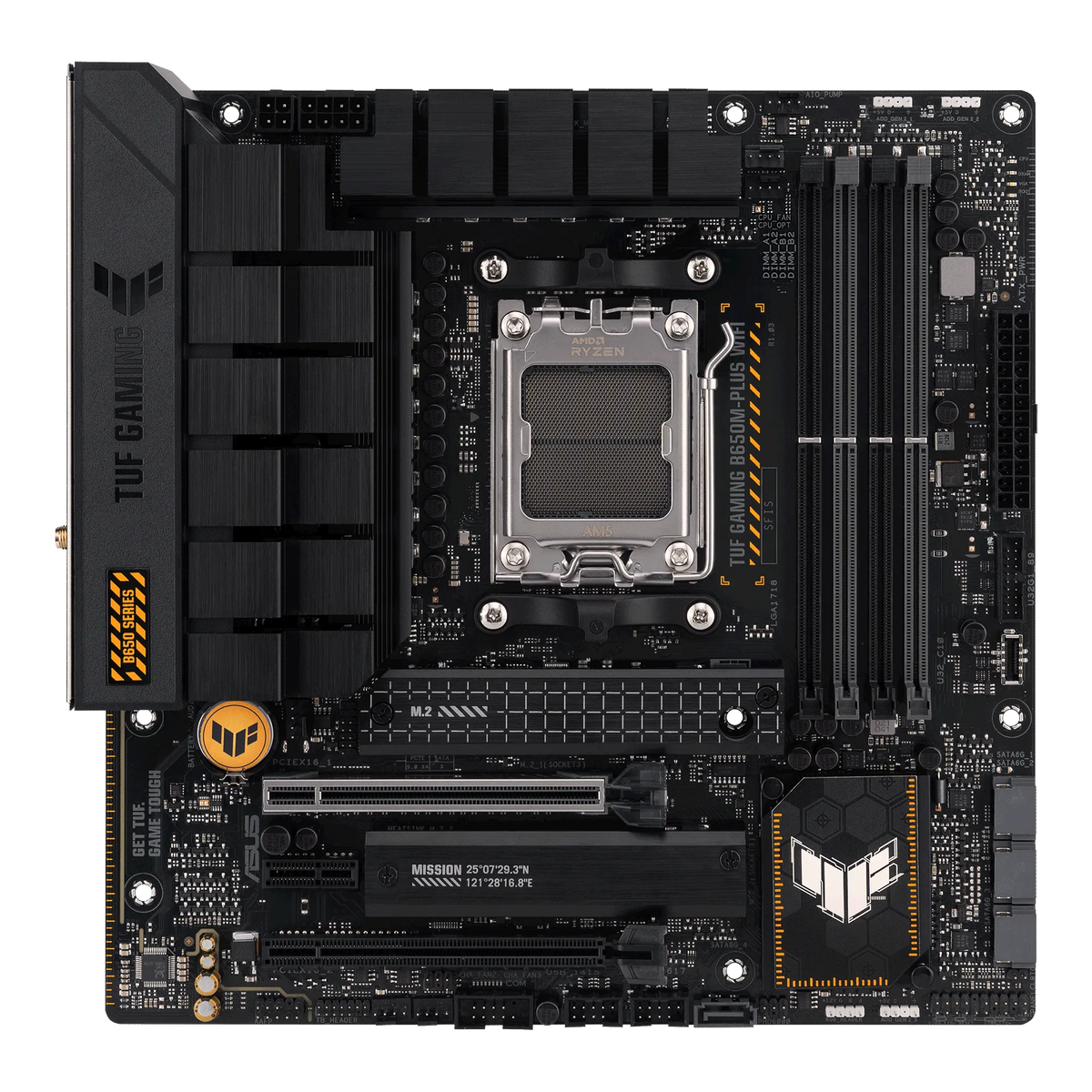 Image 5 for ASUS TUF GAMING B650M-PLUS WIFI AM5 Motherboard