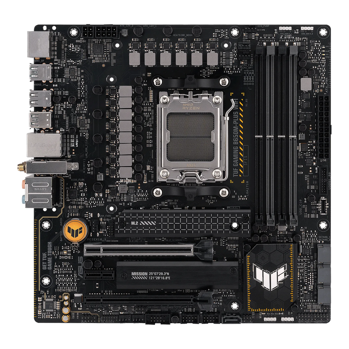 Image 7 for ASUS TUF GAMING B650M-PLUS WIFI AM5 Motherboard