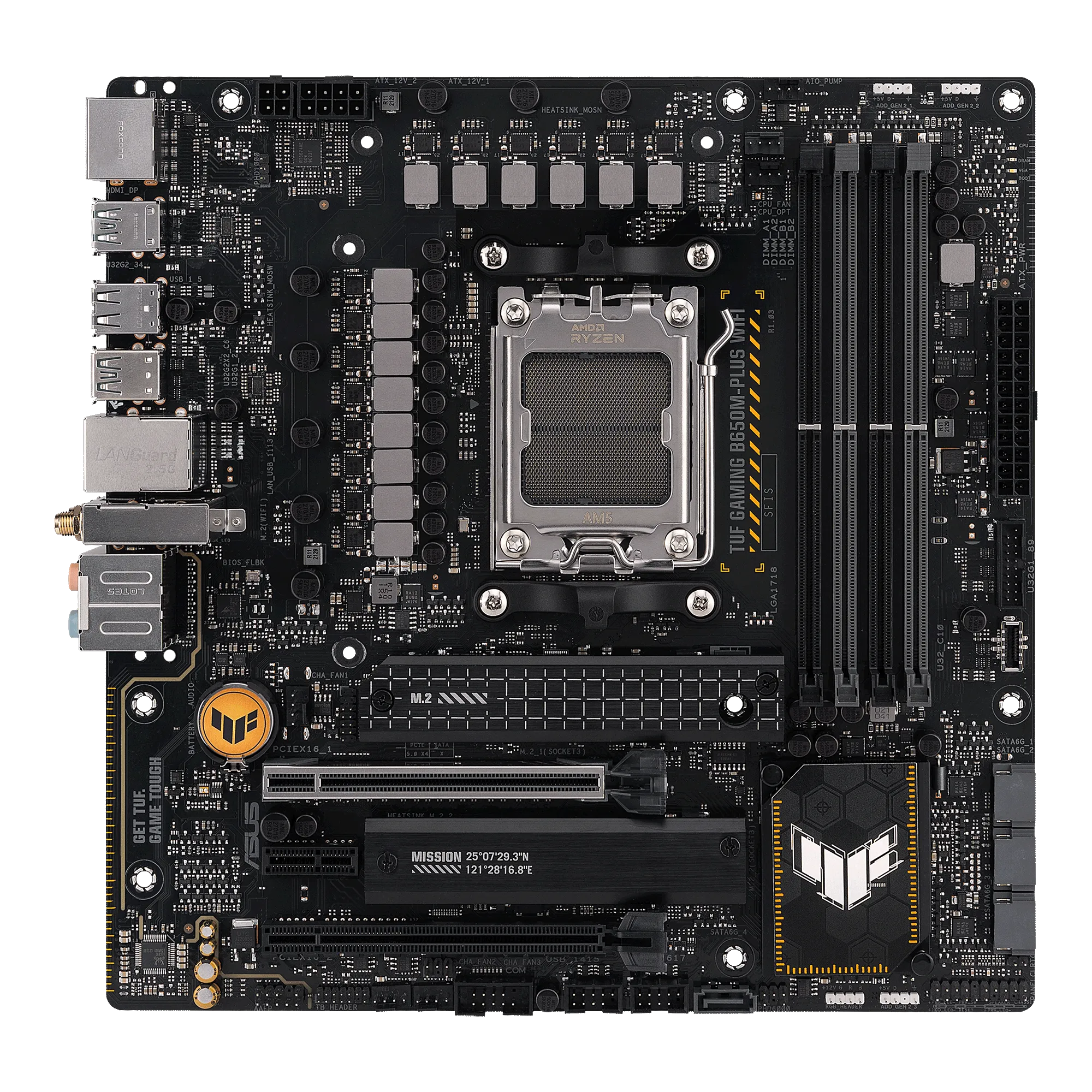 Image 7 for ASUS TUF GAMING B650M-PLUS WIFI AM5 Motherboard
