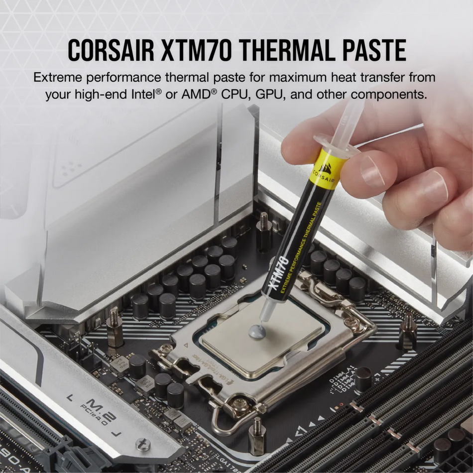 Image 2 for Corsair XTM70 Extreme Performance Thermal Paste Kit - 3g