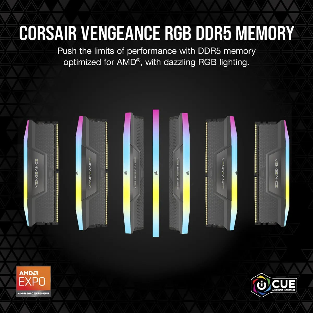 Image 7 for Corsair VENGEANCE RGB 64GB DDR5 5200MHz Memory Kit
