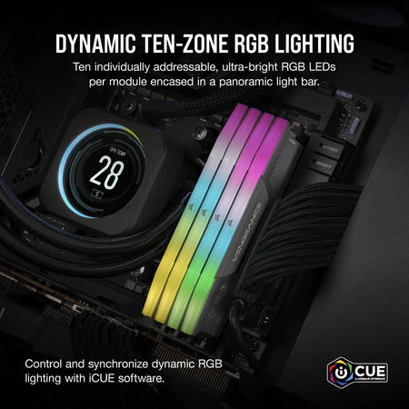 Image 10 for Corsair VENGEANCE RGB 64GB DDR5 5200MHz Memory Kit
