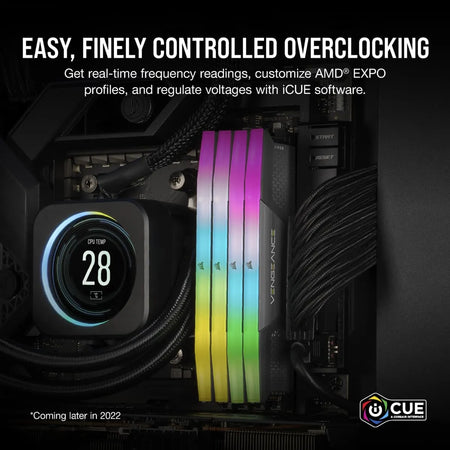 Image 11 for Corsair VENGEANCE RGB 64GB DDR5 5200MHz Memory Kit