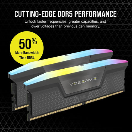 Image 14 for Corsair VENGEANCE RGB 64GB DDR5 5200MHz Memory Kit