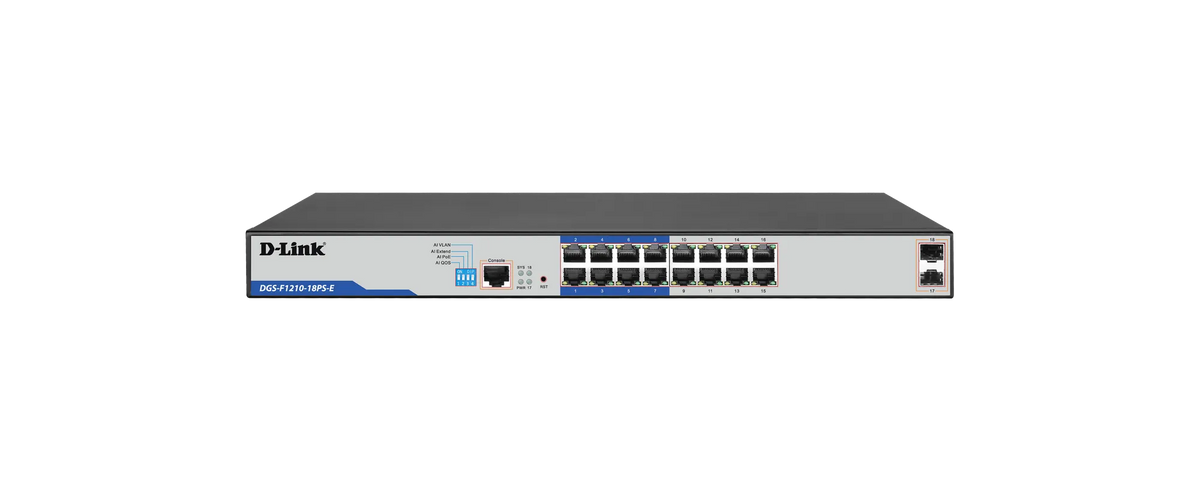Image 1 for D-Link 18-Port PoE Smart Switch