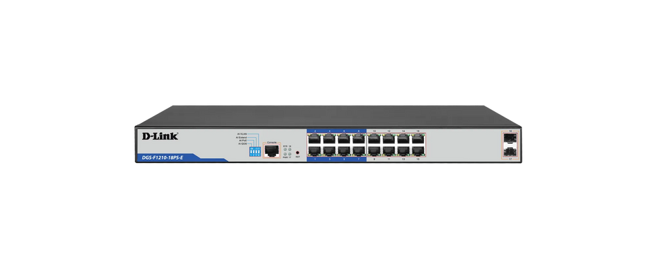 Image 1 for D-Link 18-Port PoE Smart Switch