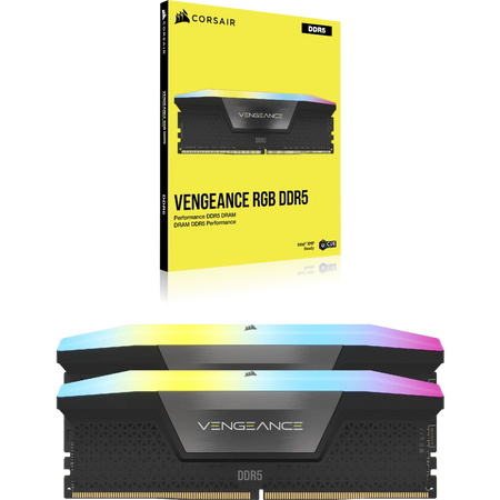 Image 5 for Corsair Vengeance RGB 48GB (2x24GB) DDR5 7000MHz CL40 Memory Kit - Black