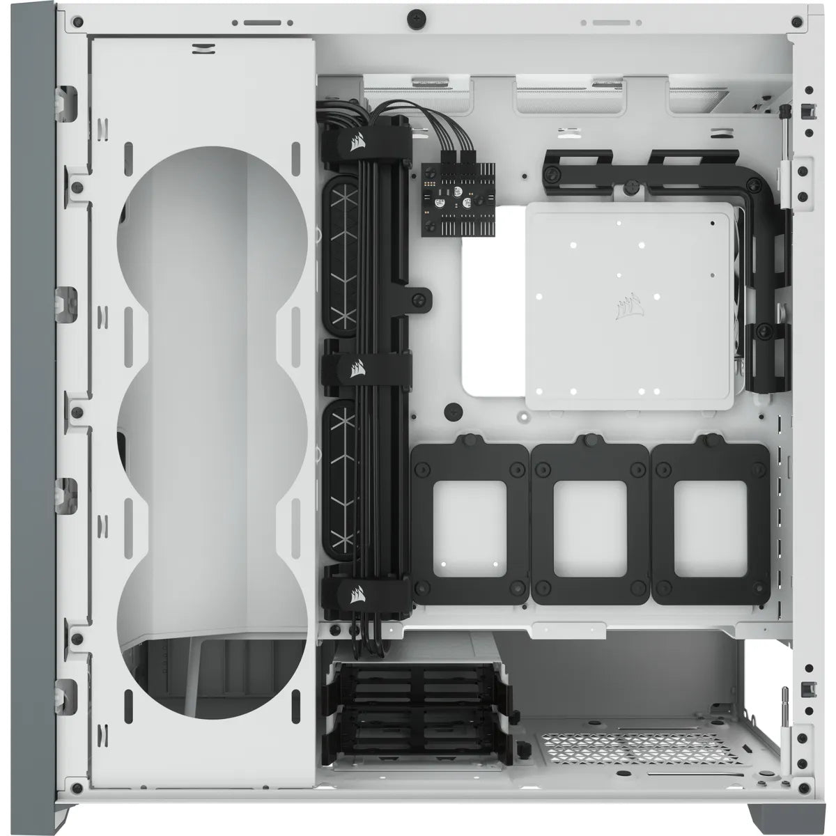 Image 6 for Corsair 5000D RGB Airflow White Mid-Tower Case