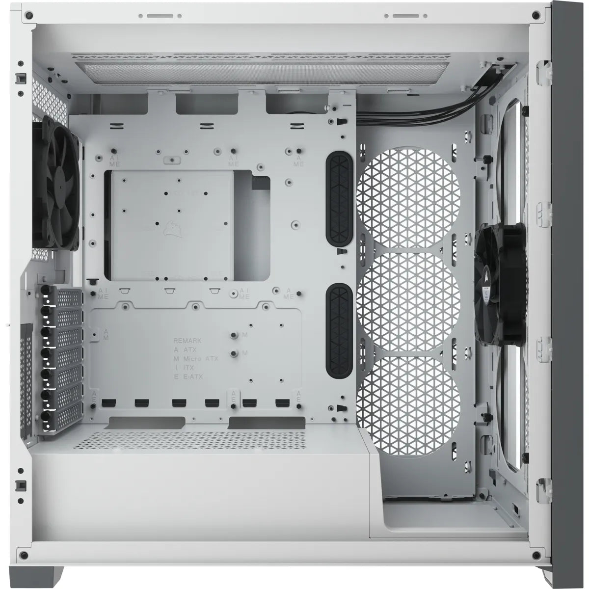 Image 7 for Corsair 5000D RGB Airflow White Mid-Tower Case