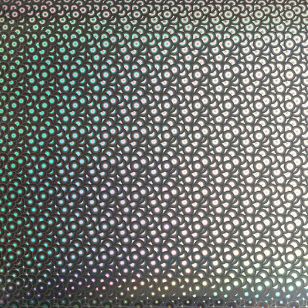 Image 1 for Cricut Premium Vinyl - Holographic Art Deco Silver