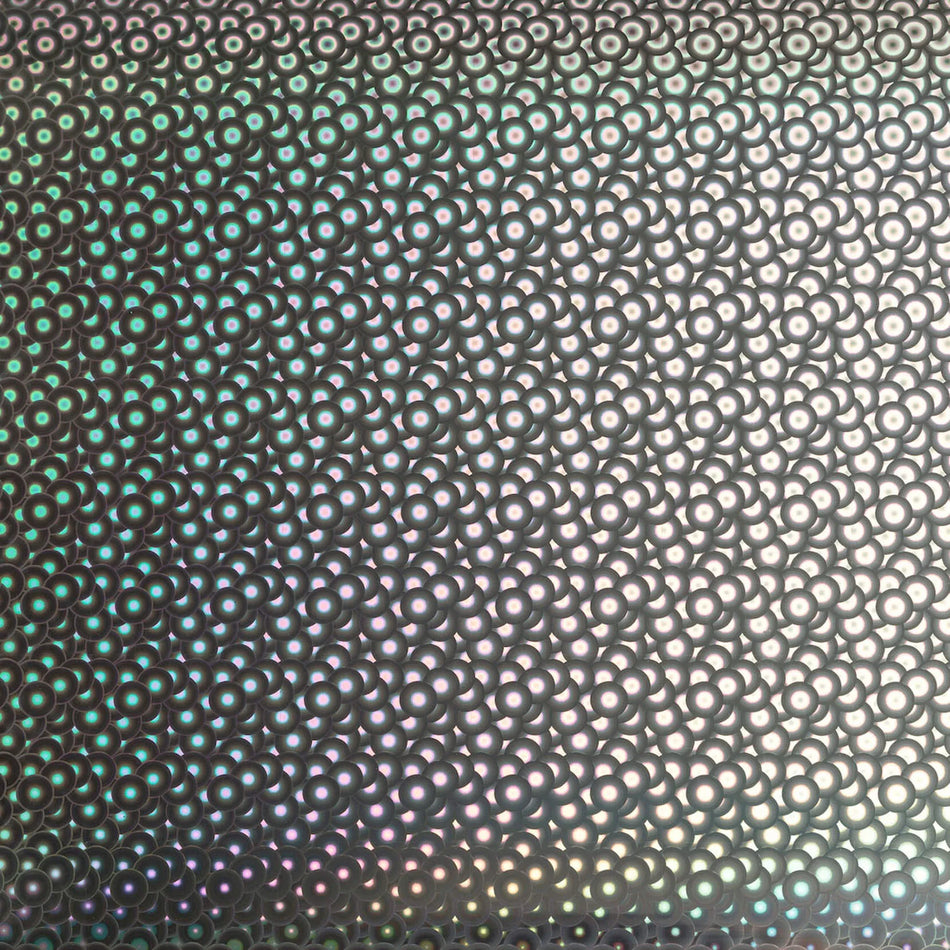Image 1 for Cricut Premium Vinyl - Holographic Art Deco Silver