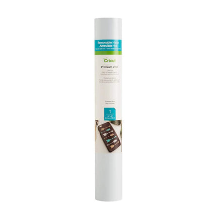 Image 2 for Cricut Premium Vinyl Removable - Matte Powder Blue 12" x 48"