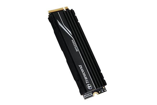 Image 1 for Transcend 4TB MTE250H PCIe Gen 4x4 NVMe SSD with Heatsink
