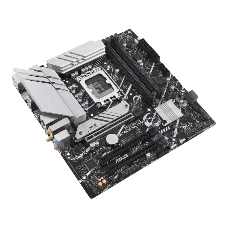 Image 5 for ASUS PRIME B760M-A WIFI D4 LGA 1700 DDR4 Micro-ATX Motherboard