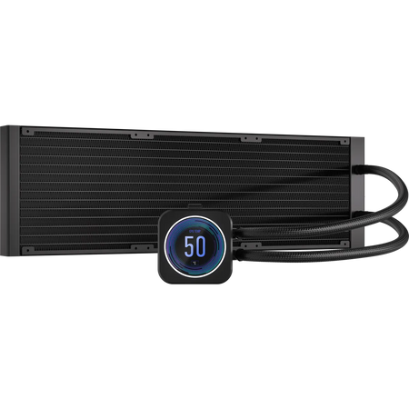 Image 2 for Corsair iCUE H170i ELITE LCD XT 420mm Liquid CPU Cooler