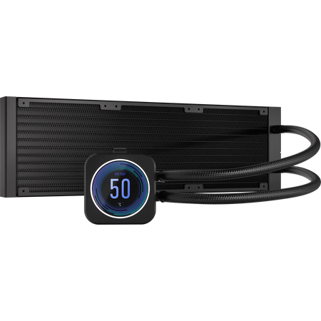 Image 3 for Corsair iCUE H150i ELITE LCD XT 360mm CPU Cooler