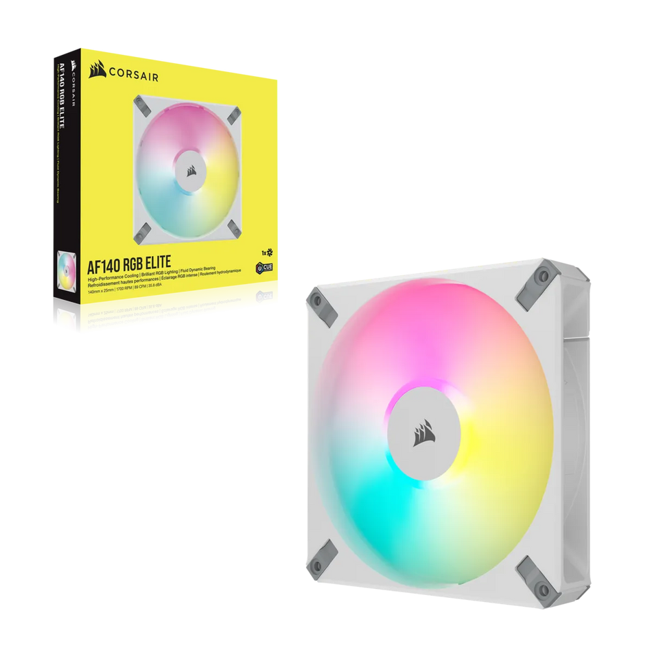 Image 1 for Corsair AF140 RGB ELITE 140mm Fan - Single Pack