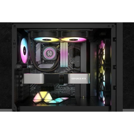 Image 9 for Corsair iCUE H100i ELITE LCD XT 240mm CPU Cooler